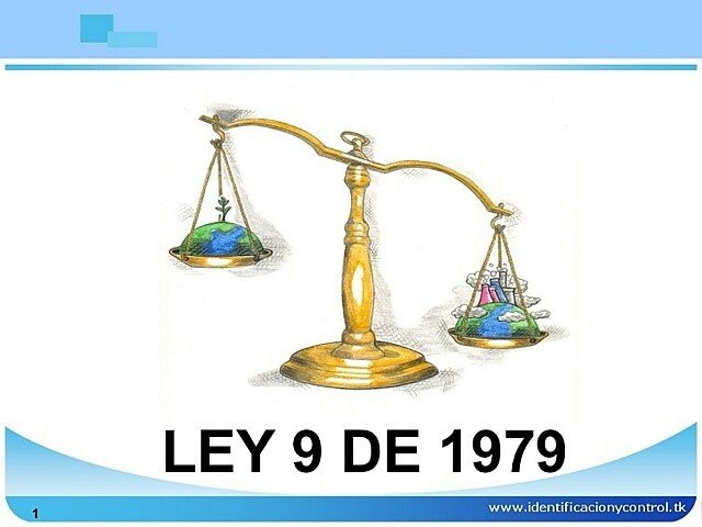 LEY 9 -1979