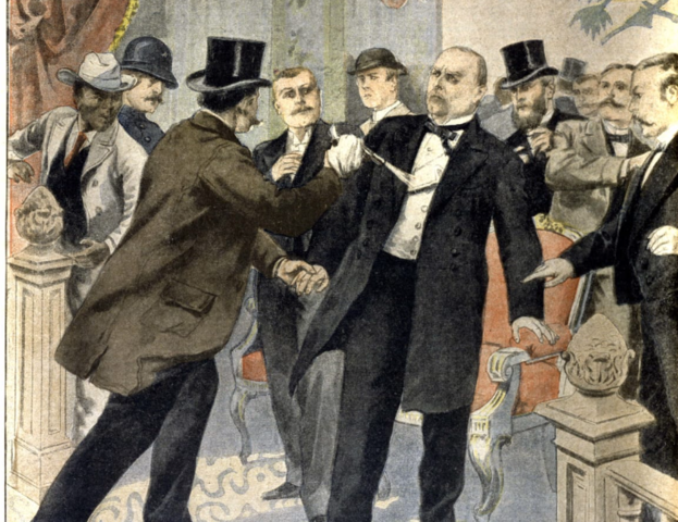 Theodore Roosevelt named president when McKinley is assassinated