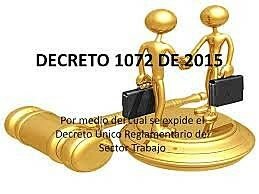DECRETO 1072 DE 2015