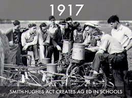 Smith Hughes Act of 1917