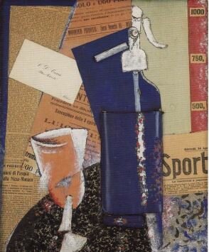 CARRA’ Sintesi circolare di oggetti (Natura morta con sifone) 1914