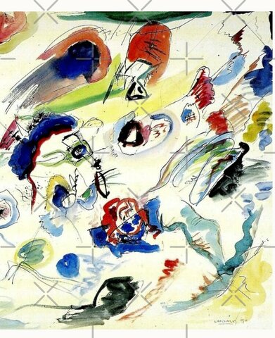 First abstract watercolor