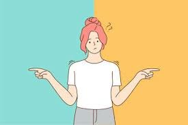 No saber con quien irme