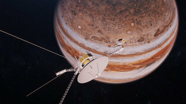 voyager  1 es va trobar amb jupiter