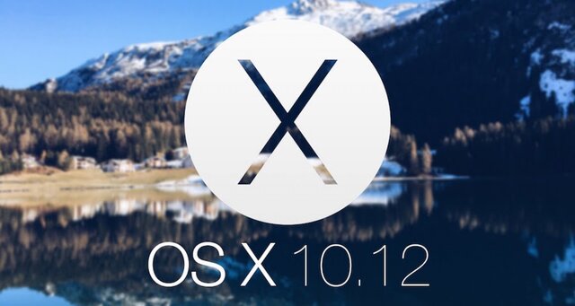 MAC OS 10.12