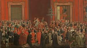 Muere Carlos III y le sucede en el trono su hijo Carlos IV.