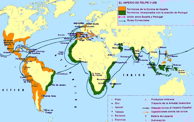 La fragmentació de l'imperi hispànic
