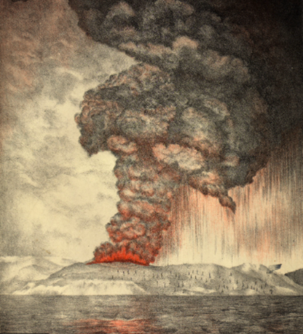 Krakatoa Eruption (Java/Sumatra)