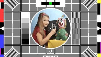 Colour Testing Patterns Broadcasted onto Televisions in Australia