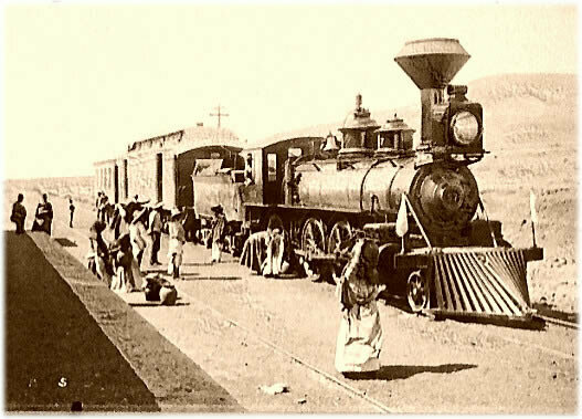 Ferrocarril transcontinental en EEUU