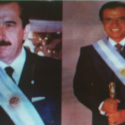 Timeline: PRESIDENCIAS DE RAUL RICARDO ALFONSIN Y CARLOS SAUL MENEM