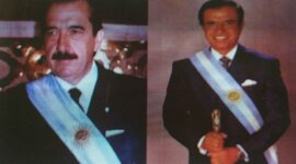 Timeline: PRESIDENCIAS DE RAUL RICARDO ALFONSIN Y CARLOS SAUL MENEM