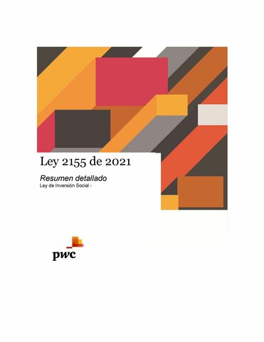 Ley 2155 de 2021