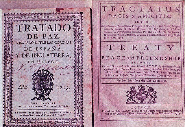 Tratados de Utrech y Rastadt.