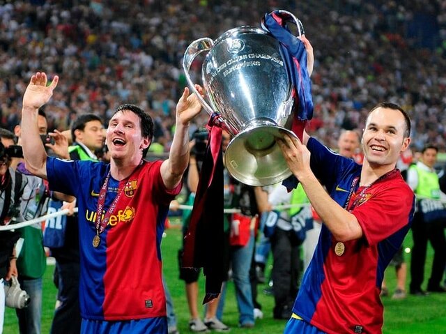 Primer champions de Messi