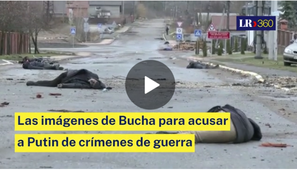 El cementerio de cadáveres y las atrocidades de Bucha alarman a Occidente