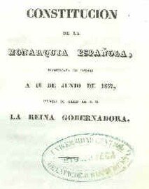 Constitució de 1837