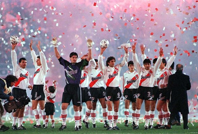 La libertadores de 1996.