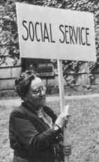 Primera Trabajadora Social en Psiquiatría