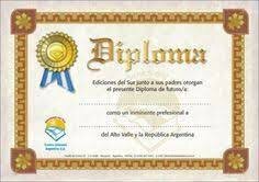 Mi primer diploma