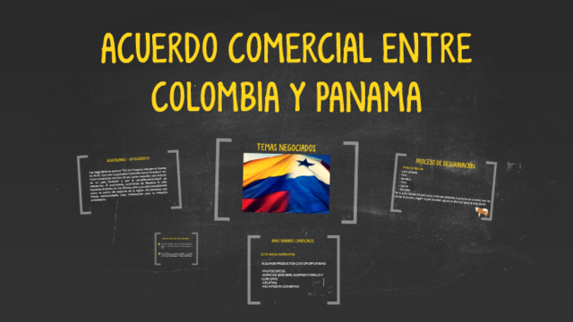 Acuerdo Comercial entre Panamá y Colombia