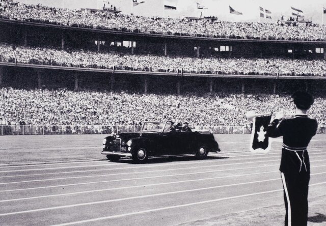 The Olympic Games Open in Melbourne