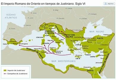 Inicio del Imperio de Justiniano en Bizancio