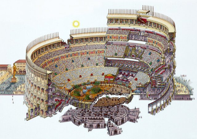 Costruzione Colosseo