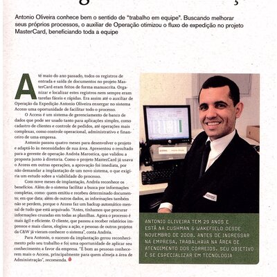 Timeline: ANTONIO OLIVEIRA