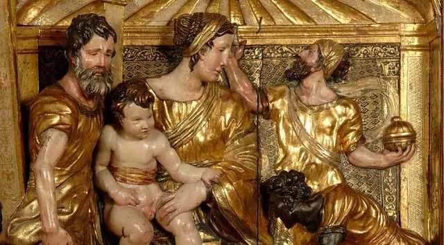 Berruguete:Adoracio dels reis mags