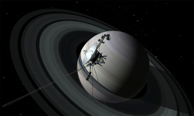 Trobada Saturn Voyager 2