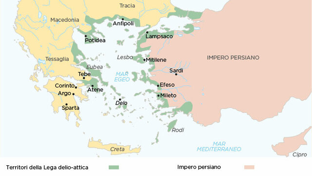 Conquistate le poleis greche in Asia Minore