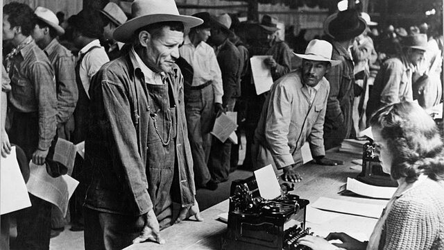 INSTAURACIÒN DEL PRIMER PROGRAMA DE TRABAJADORES TEMPORALES