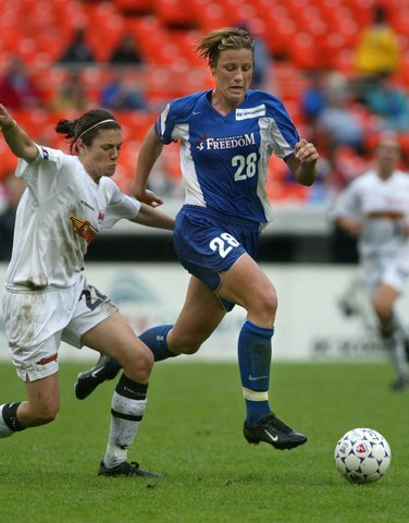 Second pick in WUSA draft