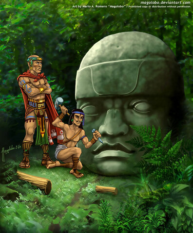 Olmecas 1500 a.C - 100d.C