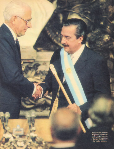Asunción de Alfonsín