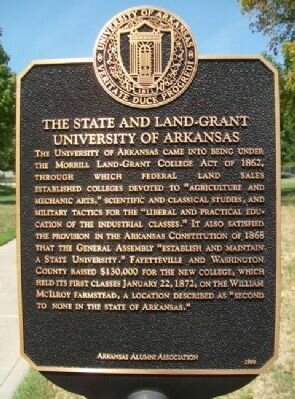 Land Grant universities in Arkansas