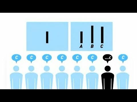 Experimento del Conformismo, de Solomon Asch