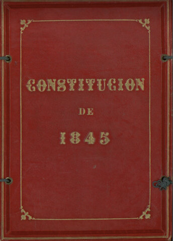 La constitución de 1845