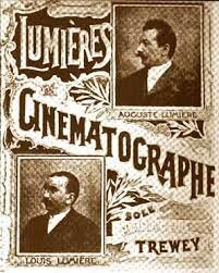 Primera película de cine, por los hermanos Lumiére.