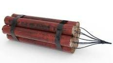 Alfred Nobel inventa la dinamita.