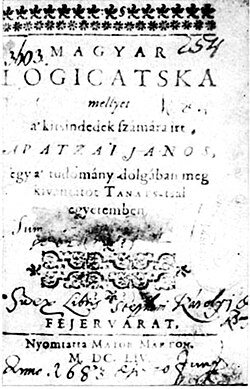 Művének megjelenése