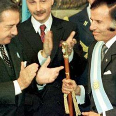 Timeline: Presidencias Alfonsín - Menen