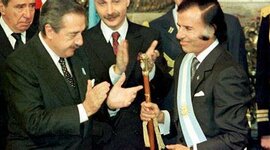 Timeline: Presidencias Alfonsín - Menen