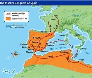 Llegada de los musulmanes a la Península Ibérica