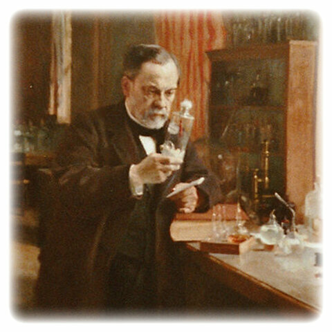 Descubrimiento de la Pasteurización por Louis Pasteur y su aplicación a la leche, vino y cerveza.