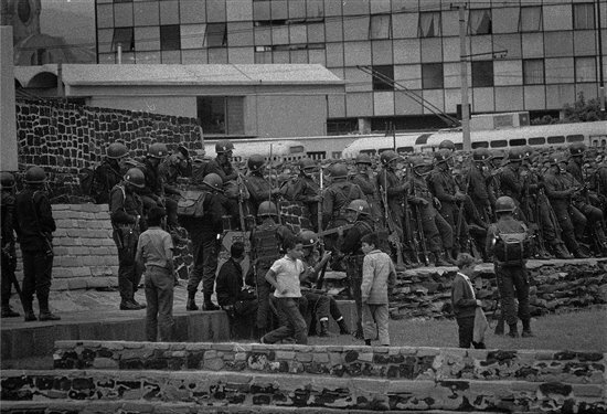 Matanza en  Tlatelolco