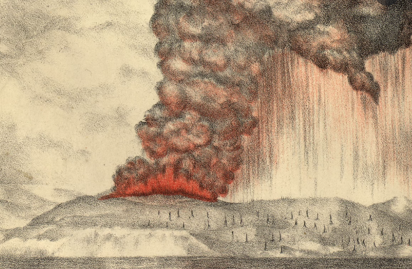 Krakatoa Eruption (Java/Sumatra)