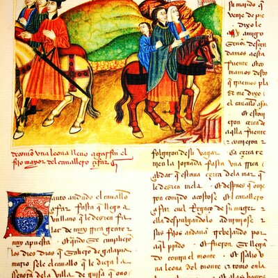 Timeline: Literatura de la Edad Media