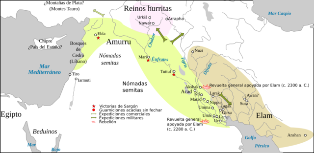 Akaad Herrialdea  K.a 2.370  inguruan